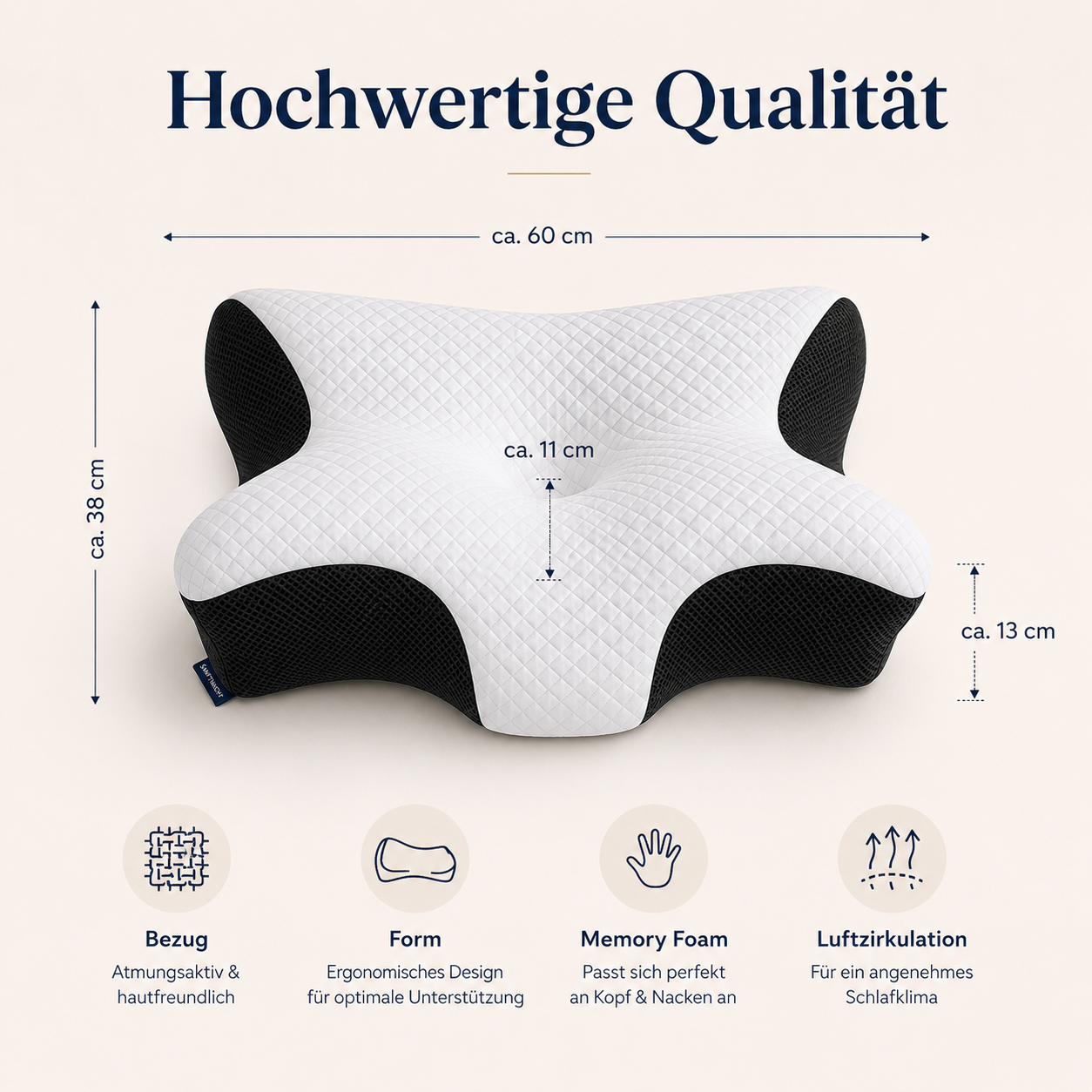 GentleNight Form – Ergonomic Sleeping Pillow