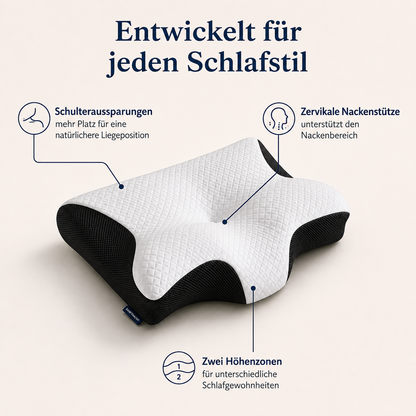 GentleNight Form – Ergonomic Sleeping Pillow
