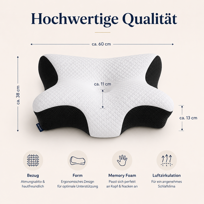 GentleNight Form – Ergonomic Sleeping Pillow