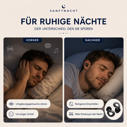Sanftnacht Quiet – Reusable Earplugs