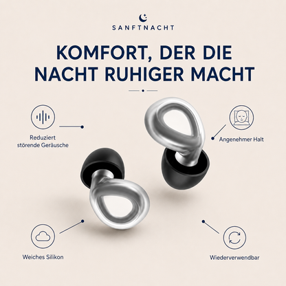 Sanftnacht Quiet – Reusable Earplugs
