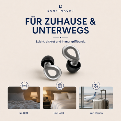 Sanftnacht Quiet – Reusable Earplugs