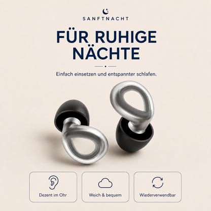 Sanftnacht Quiet – Reusable Earplugs