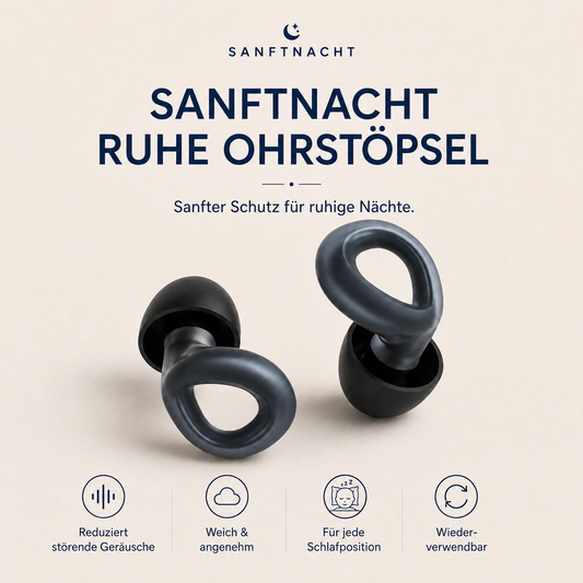 Sanftnacht Quiet – Reusable Earplugs