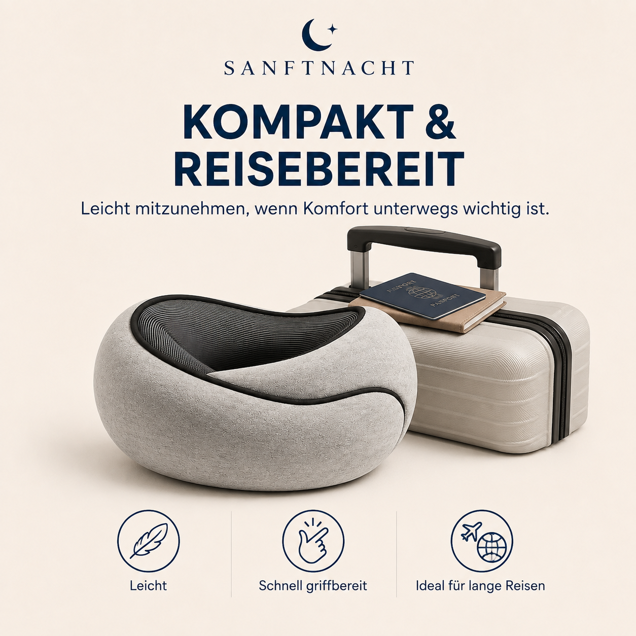 Sanftnacht Travel – Travel Pillow